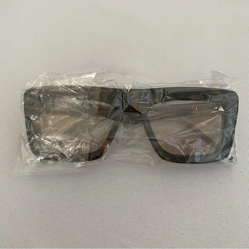 Thom Browne Womens Sunglasses 52mm Square 100% UV Protection Tortoise Luxury NWT